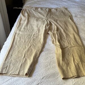 J. Jill Women's Off-White Ankle Pants